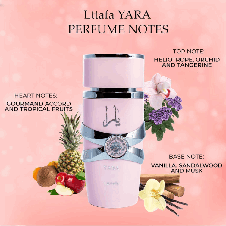 Orignal Lattafa YARA Eau de Parfum β Sweet Elegance in a Bottle β 100ml