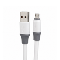 120W USB-A to Micro USB fast charging cable with 3A output and 1m length. Ideal for compatible Android phones, tablets and Micro USB devices - White