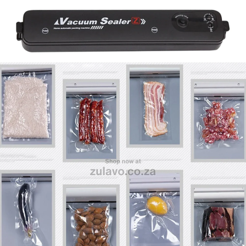 Vacuum Sealer Machine – Food Preservation System with Strong Suction & Heat Sealing Designed to keep your groceries fresh up to 8× longer.