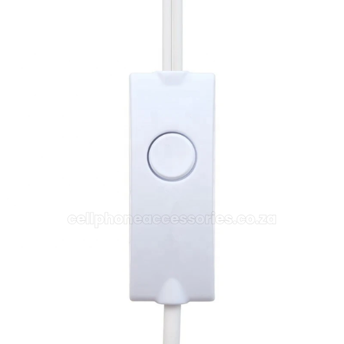 Wired Earphones with Microphone and Remote Control – White