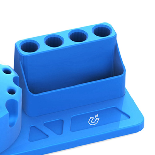 Screwdriver Storage Rack & 360° Rotating Tool Organizer Blue - KOOCU KC-ST331