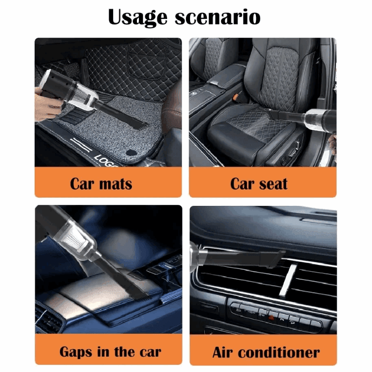 3-in-1, Portable Handheld Vacuum Cleaner , Lightweight & Powerful