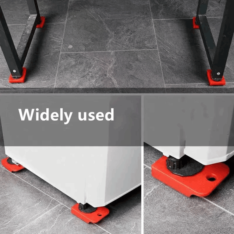 Heavy-Duty Furniture Moving Tool Kit with ABS Pulley Set - Easy Moving Helpers