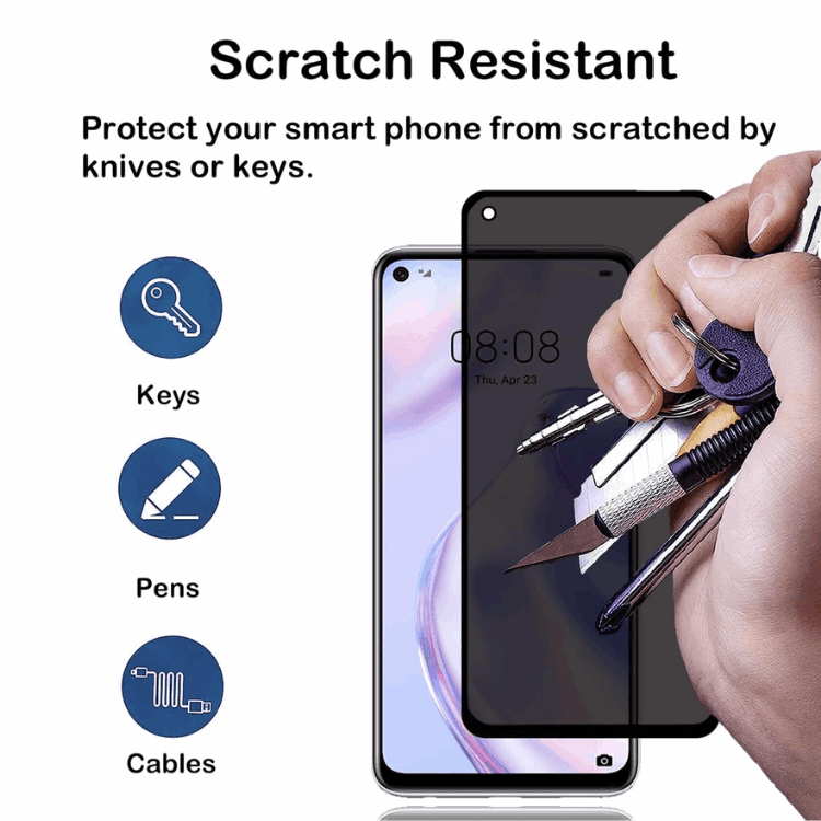Huawei Anti-Spy Privacy Tempered Glass – Full Protection & Screen Privacy