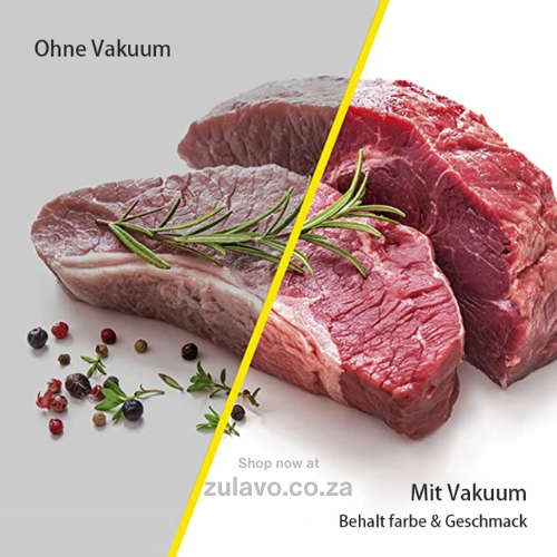 Vacuum Sealer Machine – Food Preservation System with Strong Suction & Heat Sealing Designed to keep your groceries fresh up to 8× longer.