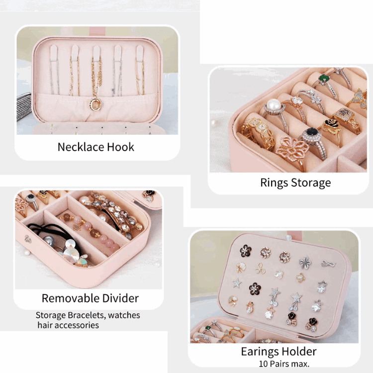 2025 New Advanced Jewelry Storage Box - Ring Bracelet Necklace Earring Ear Studs Organizer Box for Women And Girls