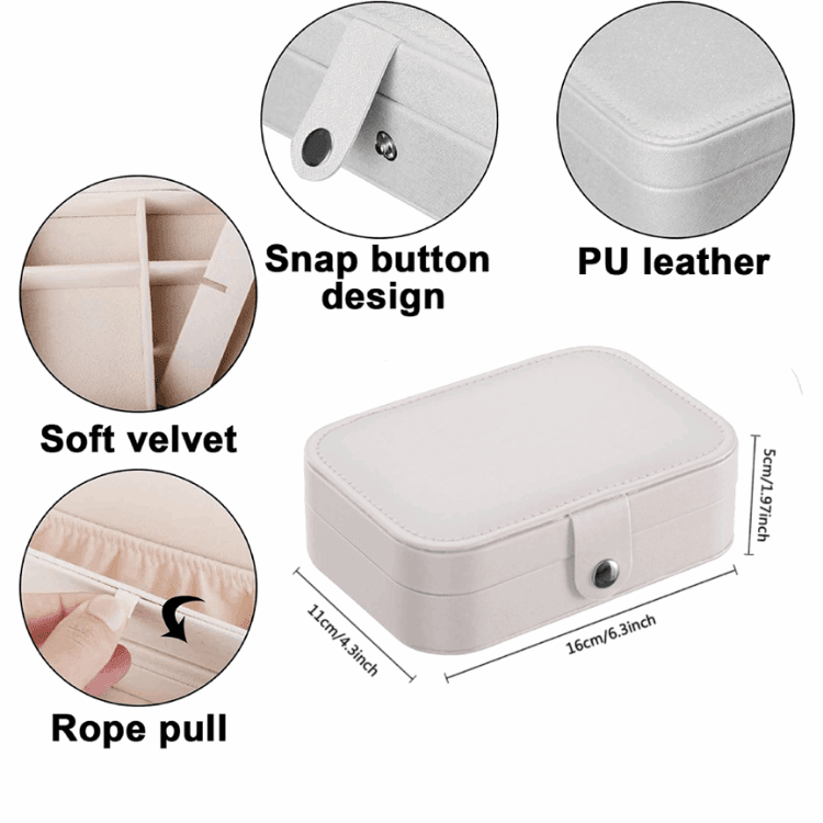 2025 New Advanced Jewelry Storage Box - Ring Bracelet Necklace Earring Ear Studs Organizer Box for Women And Girls