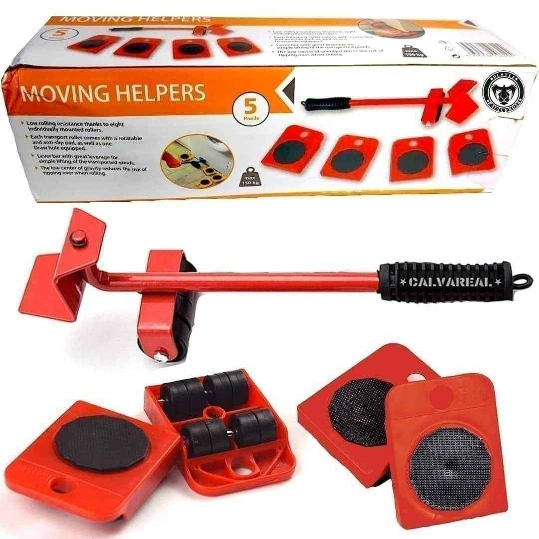 Heavy-Duty Furniture Moving Tool Kit with ABS Pulley Set - Easy Moving Helpers