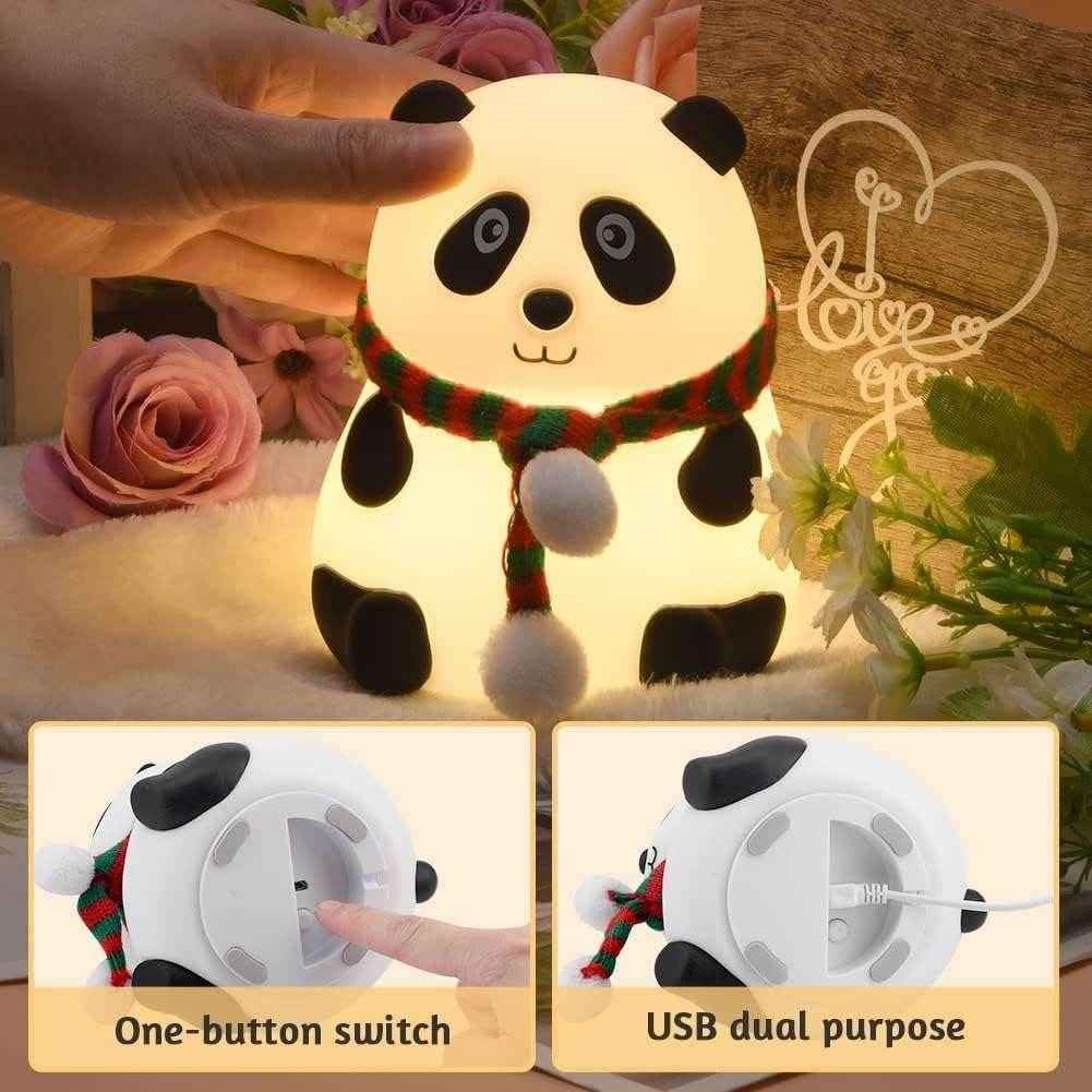 Cute Panda Night Lamp – Your Ideal Bedtime Companion for Cozy Nights