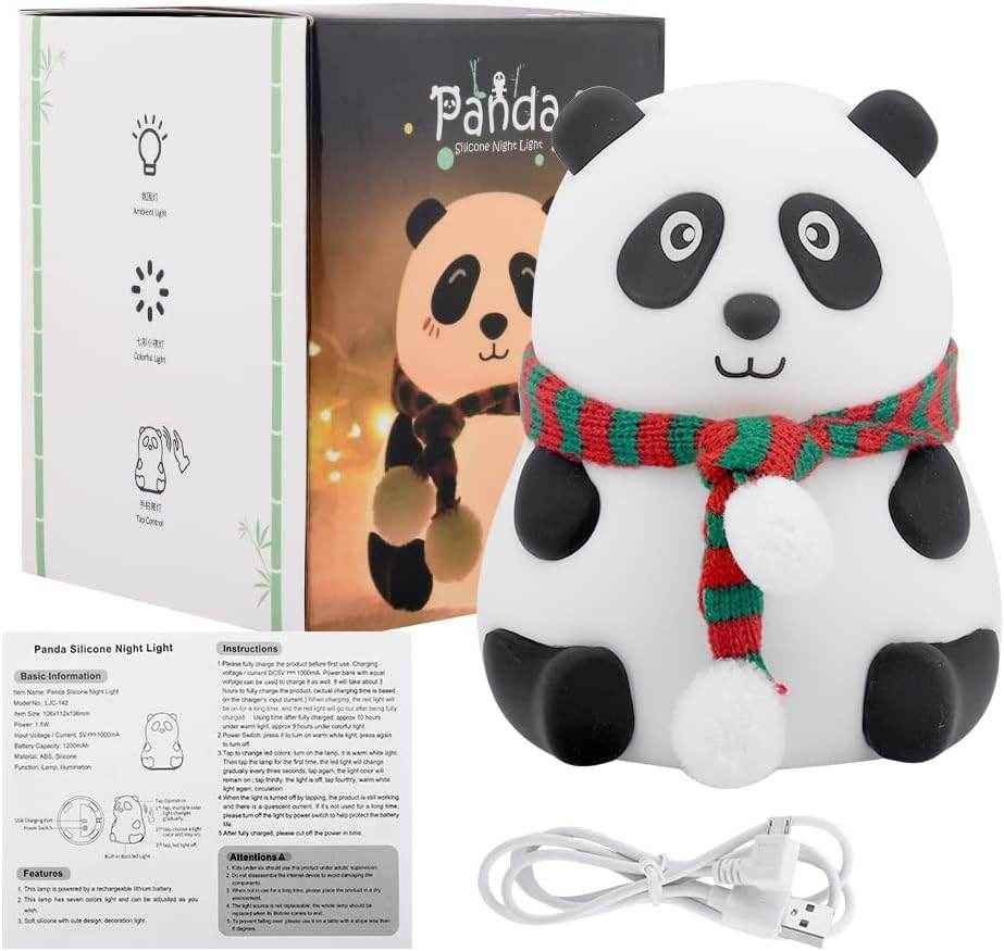 Cute Panda Night Lamp – Your Ideal Bedtime Companion for Cozy Nights