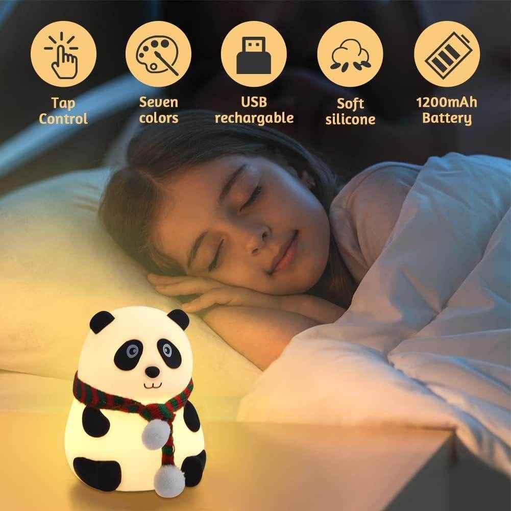 Cute Panda Night Lamp – Your Ideal Bedtime Companion for Cozy Nights